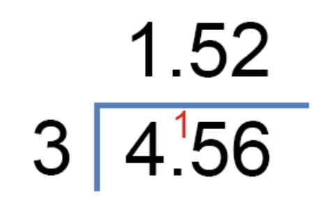 Dividing Decimals by Whole Numbers